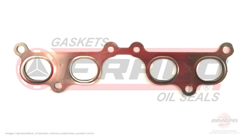 MEX-8040355 - EMPAQUE MULTIPLE DE ESCAPE PARA TOYOTA 4RUNNER L4 2.7 L 16 V. DOHC 3RZFE 1996-2000