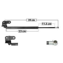 MANJ-22072 - AMORTIGUADOR COFRE PARA NISSAN MAXIMA 1989-1994 DERECHO