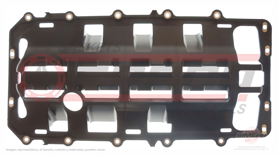 OSX-2682085 - EMPAQUE DE CARTER PARA FORD F-150 V8 5.0 L DOHC 32 V. DOHC COYOTE 2011-2014