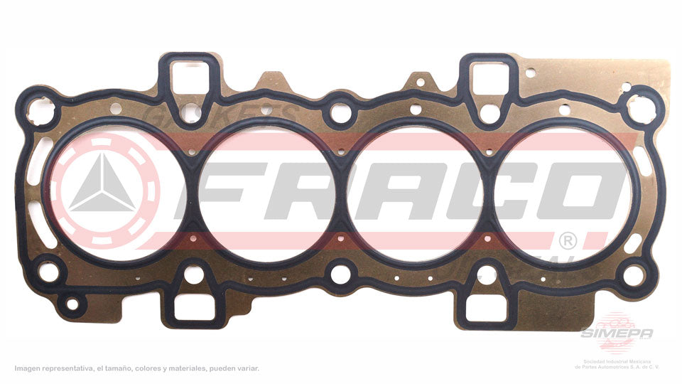 HGX-2640011-MLO - EMPAQUE DE CABEZA PARA FORD FIESTA L4 1.6 L DOHC 16 V. DOHC TI-VCT 2008-2016