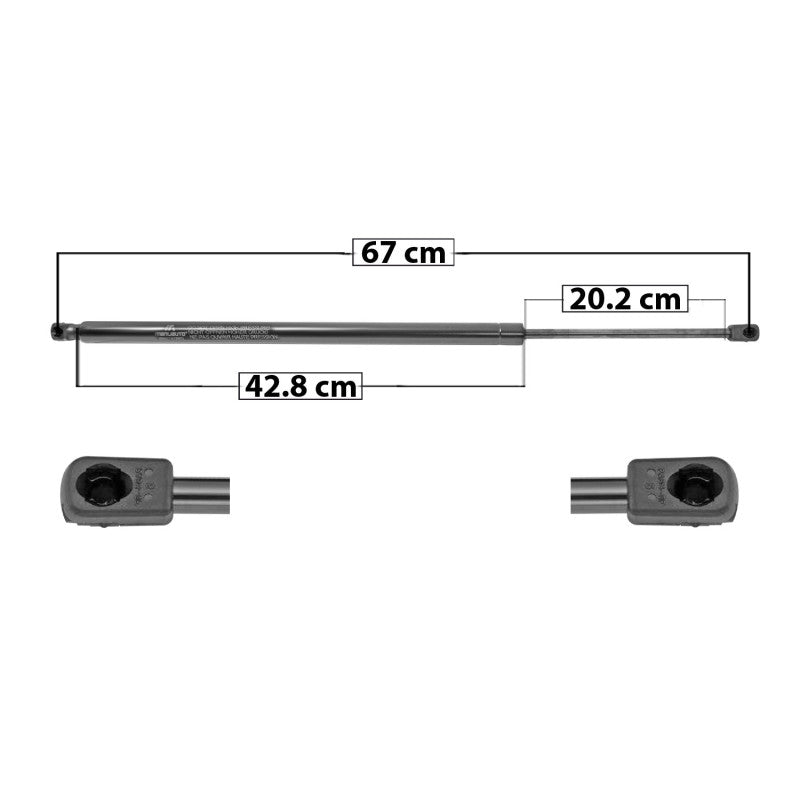 MANJ-60176 - AMORTIGUADOR 5TA PUERTA PARA CHRYSLER TOWN & COUNTRY 2008-2010 DERECHA/IZQUIERDA