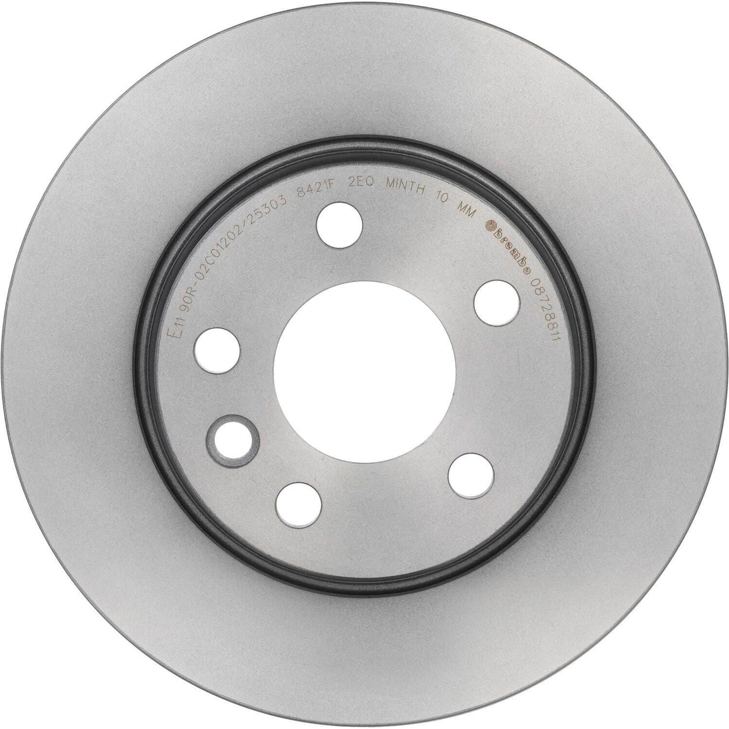 BRE-08.7288.11 - PAR DE DISCOS DE FRENO TRASEROS PARA VOLKSWAGEN EUROVAN BASE 2001-2004