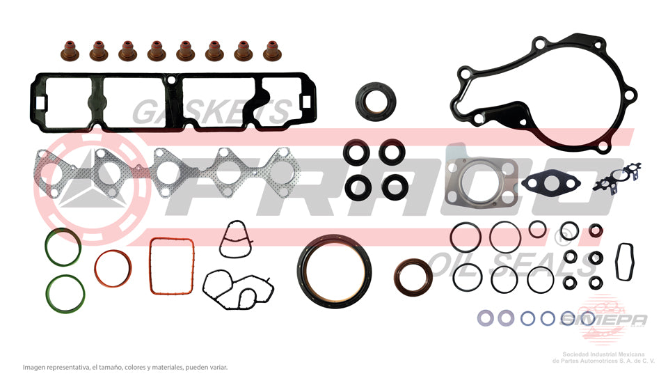 FSX-6240080WHG - JUEGO DE EMPAQUES PARA PEUGEOT PARTNER L4 1.6 L DIESEL 8 V SOHC DV6DTED 2013-2021