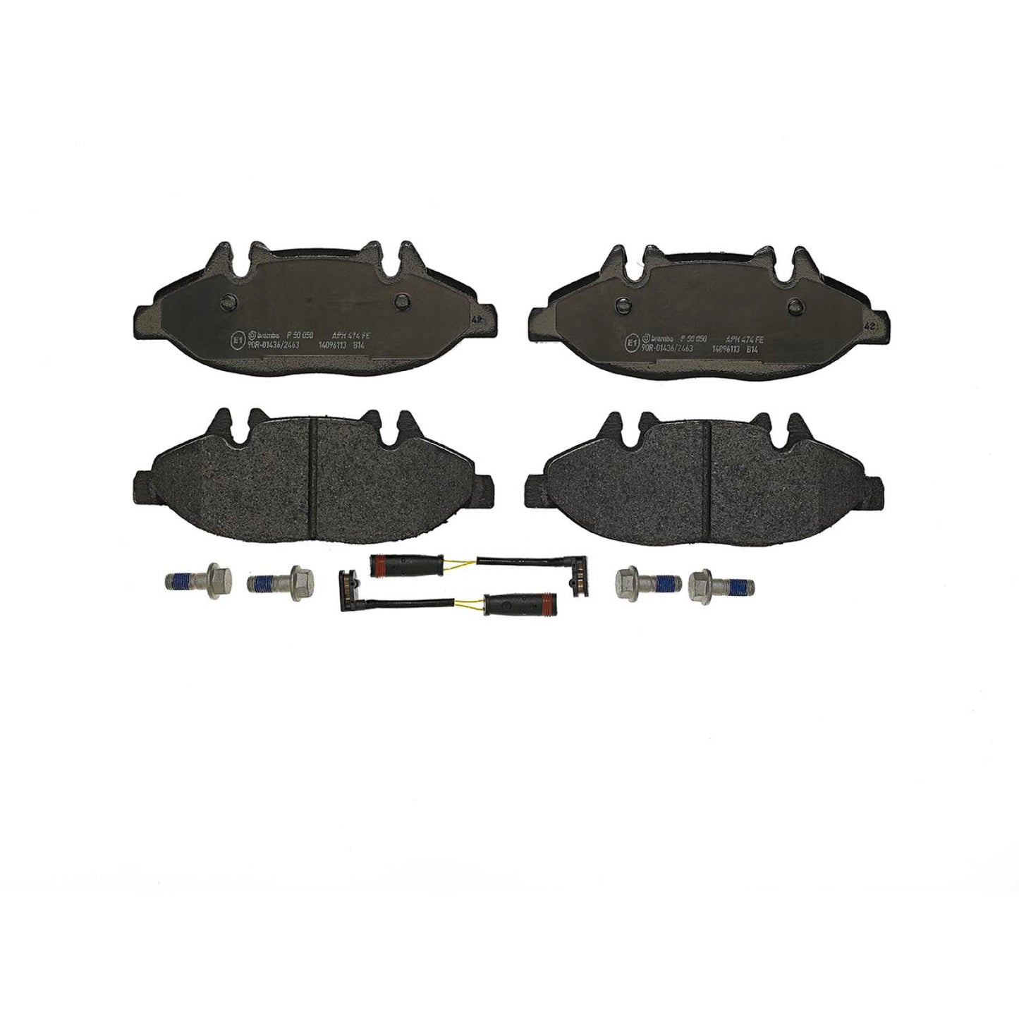 BRE-P50050 - BALATAS DELANTERAS PARA MERCEDES-BENZ VITO BASE 2009-2013