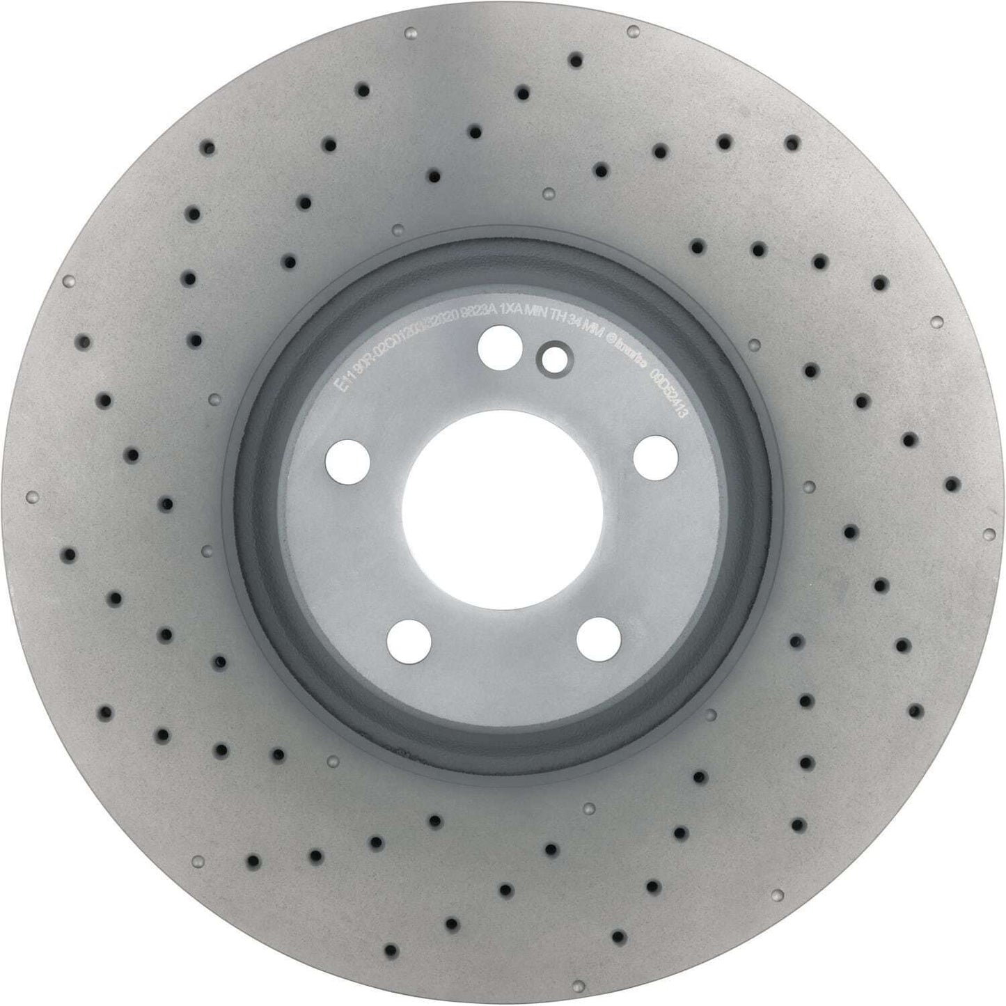 BRE-09.D524.13 - PAR DE DISCOS DE FRENO DELANTEROS PARA MERCEDES-BENZ C43 AMG 4MATIC 2017-2021