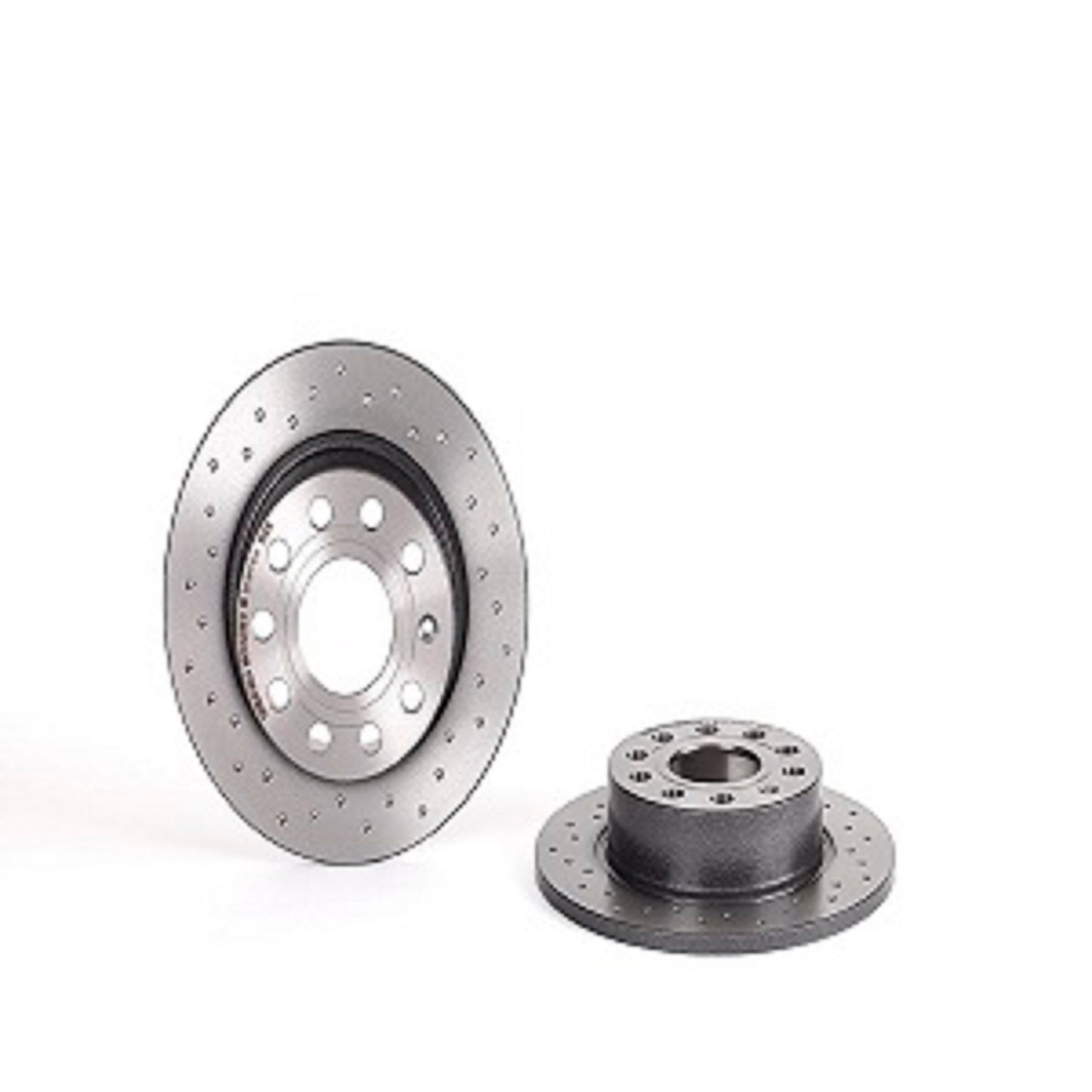 BRE-08.9502.1X - PAR DE DISCOS DE FRENO TRASEROS PARA AUDI A3 100 ANIVERSARIO 2010-2010