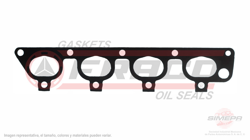 MEX-6040035-1 - EMPAQUE MULTIPLE DE ESCAPE PARA CHEVROLET CORSA 1.4 L L4 16 V SOHC Z14XE 2002-2005