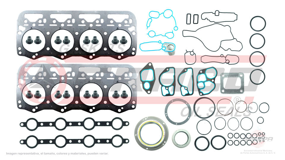 FSX-2682182 - JUEGO DE EMPAQUES PARA FORD E-350 V8 7.3 L DIESEL 16 V. DIESEL INTERNATIONAL PS 1995-2003