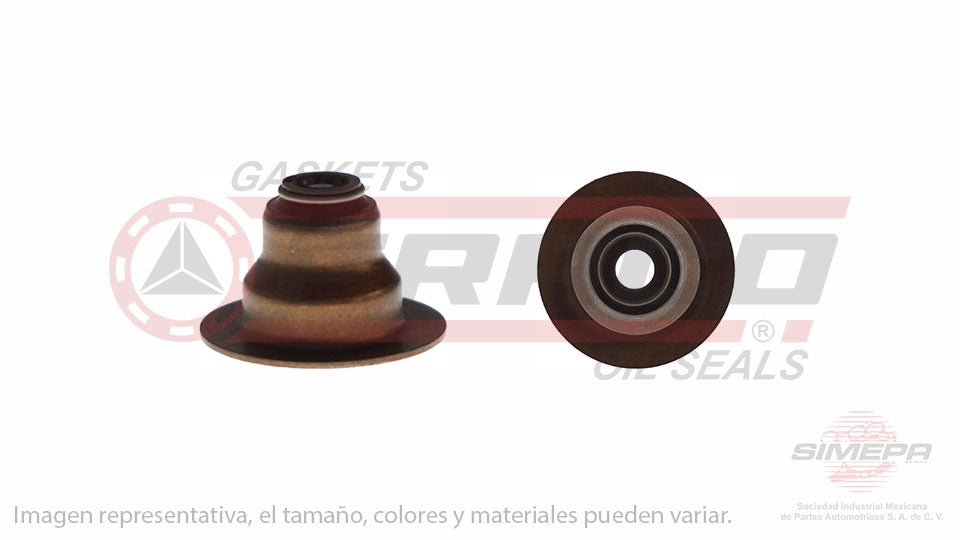 S-2440-V - (50 PIEZAS) SELLO DE VALVULA (RETEN) PARA CHEVROLET CAVALIER L4 2.2 L. 8 V OHV 1998-2002