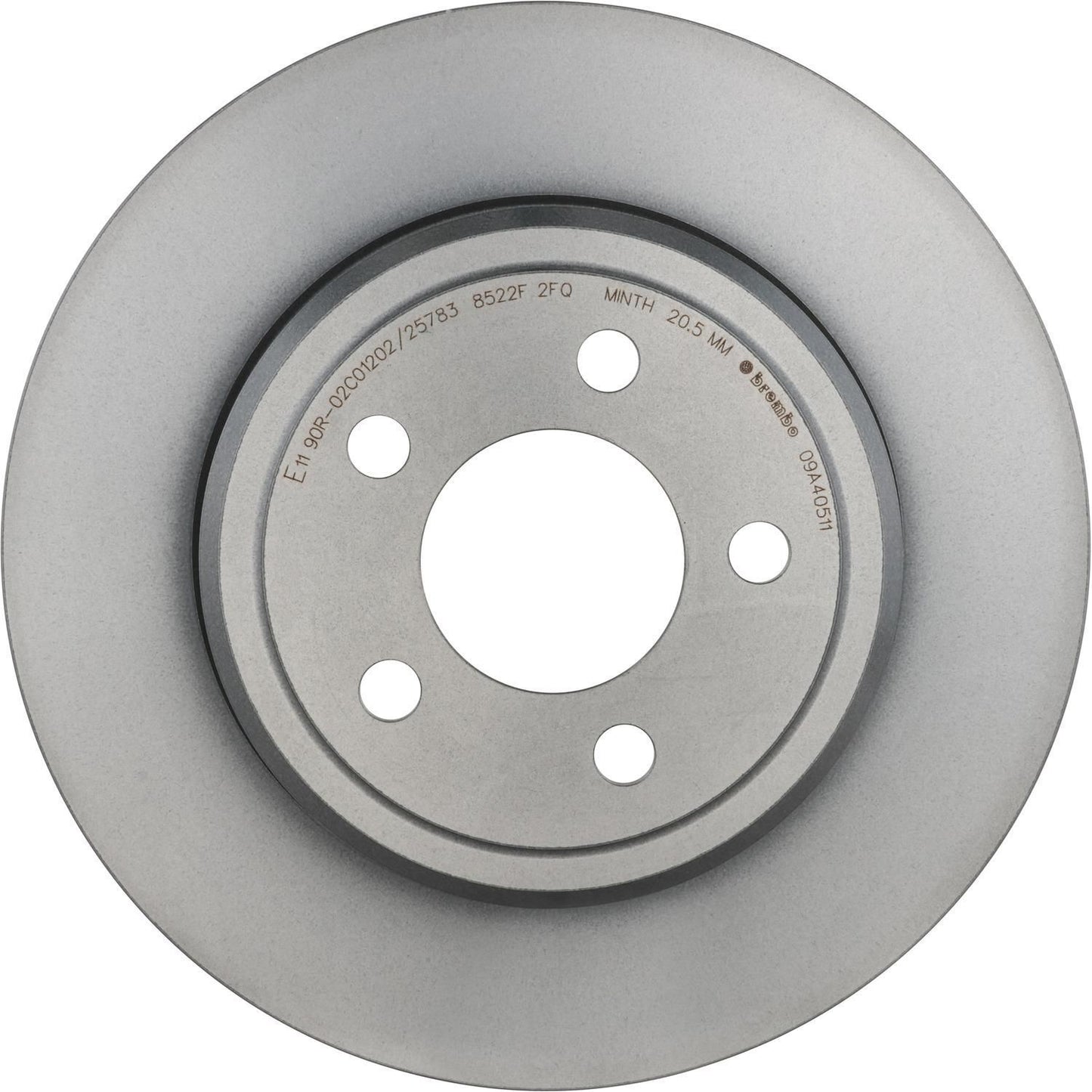 BRE-09.A405.11 - PAR DE DISCOS DE FRENO TRASEROS PARA CHRYSLER 300 C 2005-2005