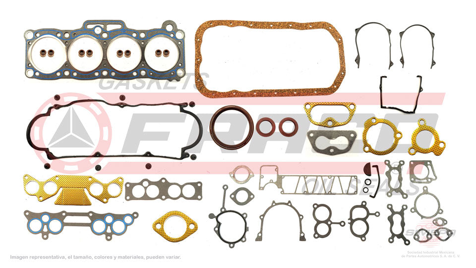 FSX-5340170 - JUEGO DE EMPAQUES PARA KIA SPORTAGE L4 2.0 L 8 V. SOHC 1995