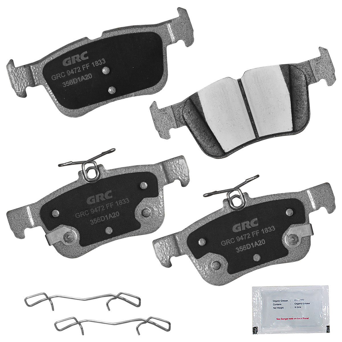 GPRD1833 - BALATAS CERAMICAS TRASERAS PARA FORD EDGE 2021-2022