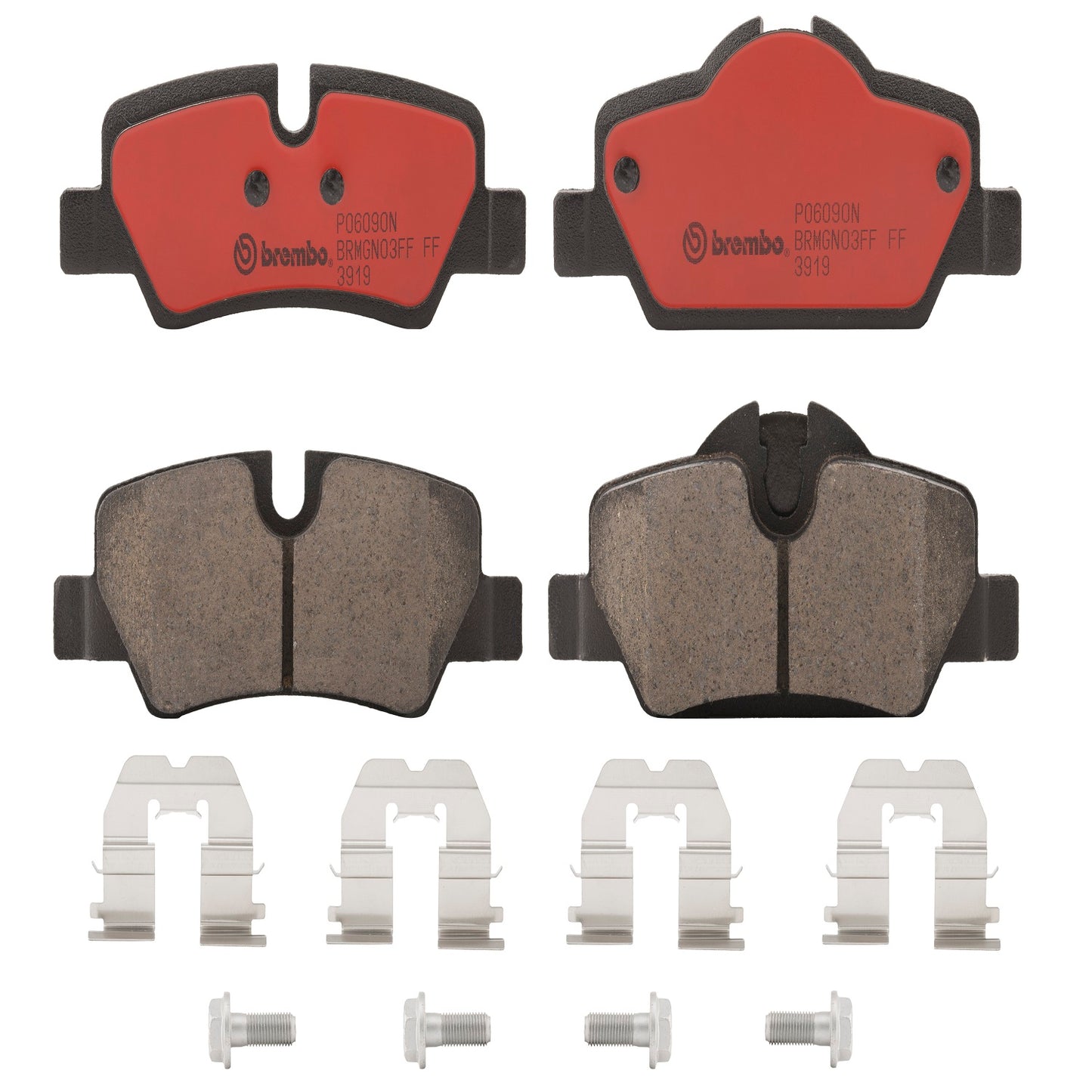 BRE-P06090N - BALATAS TRASERAS PARA MINI COOPER ALL BLACK 2013-2013