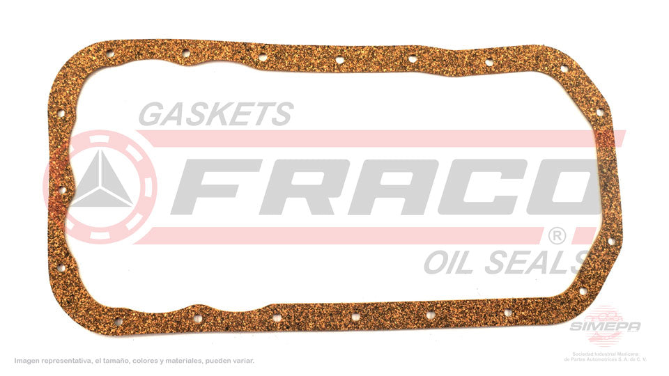 OSX-5340170 - EMPAQUE DE CARTER PARA KIA SPORTAGE L4 2.0 L 8 V. SOHC 1995