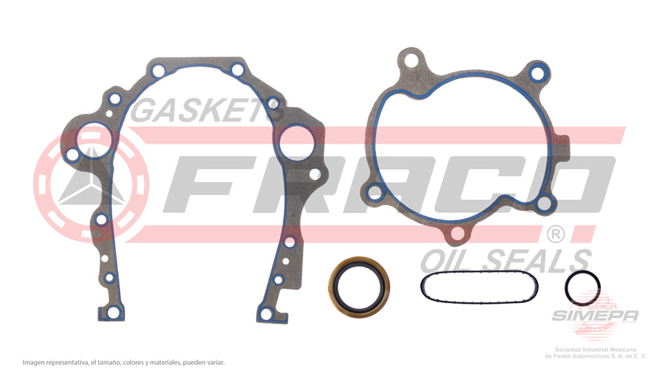 TCX-3062141 - EMPAQUE DE TAPA DE DISTRIBUCION PARA BUICK LUCERNE V6 3.9 L 12 V OHV LGDLZ9 2009-2011