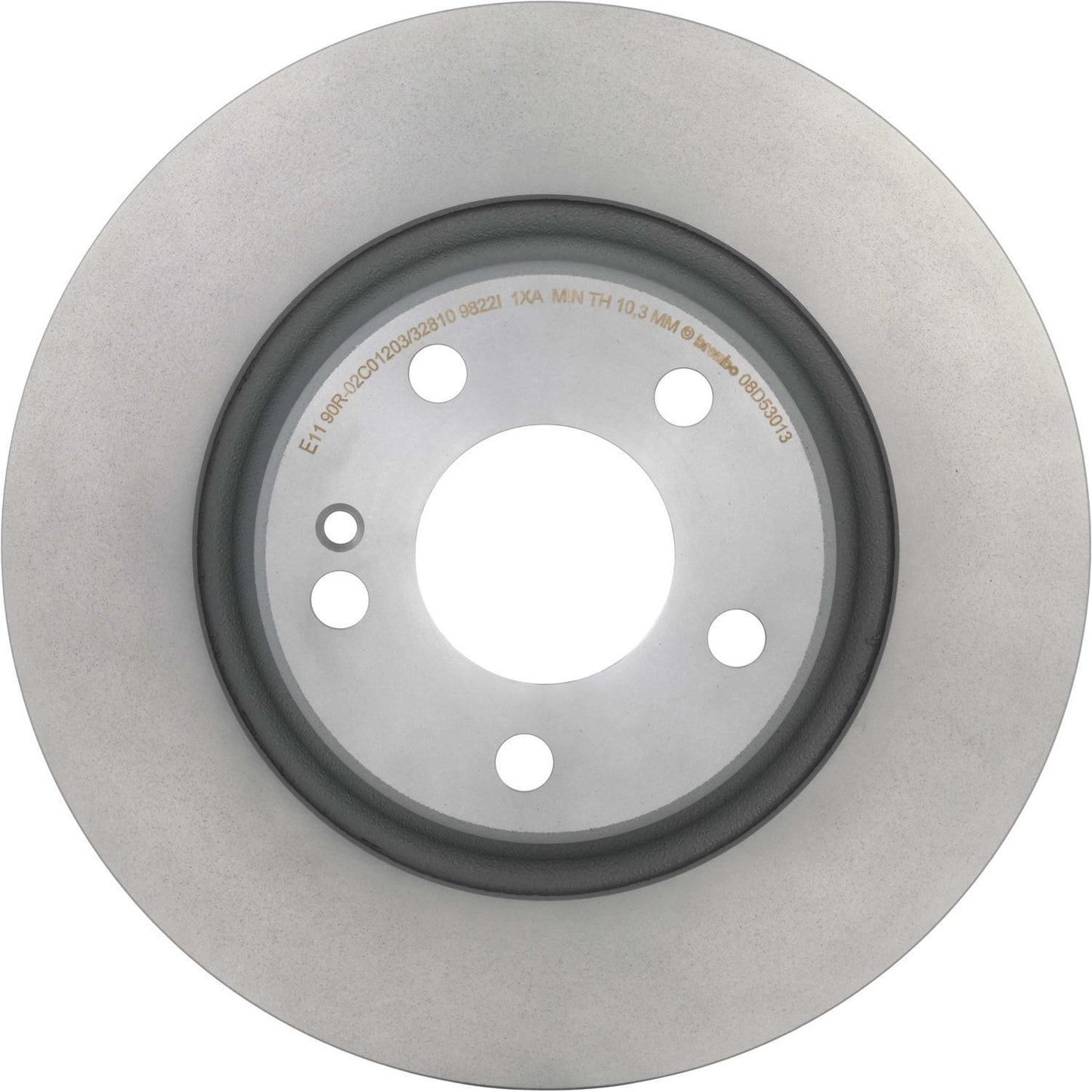 BRE-08.D530.13 - PAR DE DISCOS DE FRENO TRASEROS PARA MERCEDES-BENZ C300 4MATIC 2017-2018