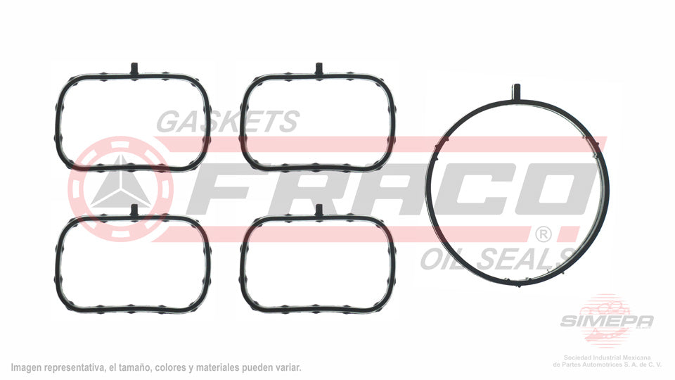 MIX-5540313 - EMPAQUE MULTIPLE DE ADMISION PARA MITSUBISHI ASX 2.0 L 4B11 L4 16 V DOHC MIVEC 2013-2015