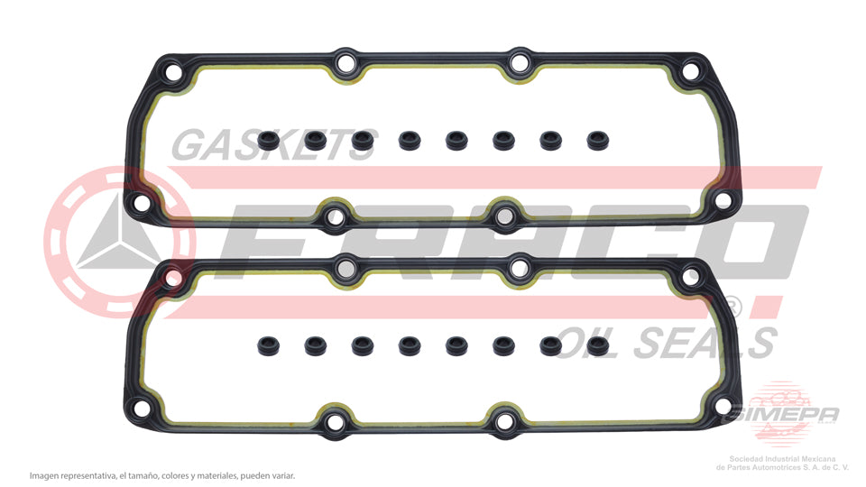 VSX-1162042 - EMPAQUE DE TAPA PUNTERIAS PARA CHRYSLER TOWN & COUNTRY V6 3.3 L 12 V. OHV 2001-2004