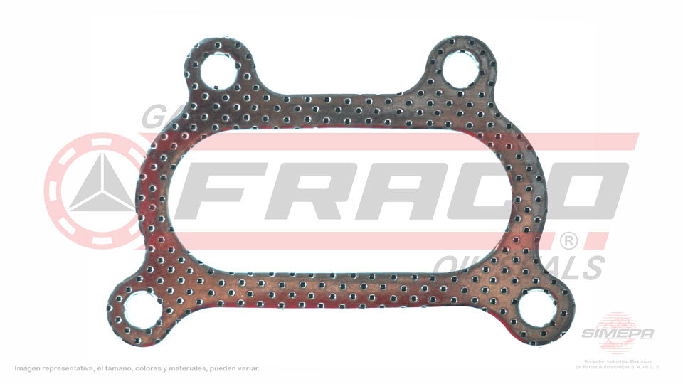 MEX-3540211 - EMPAQUE MULTIPLE DE ESCAPE PARA ACURA ILX L4 2.0 L SOHC 16 V. SOHC R20A5 2013-2015