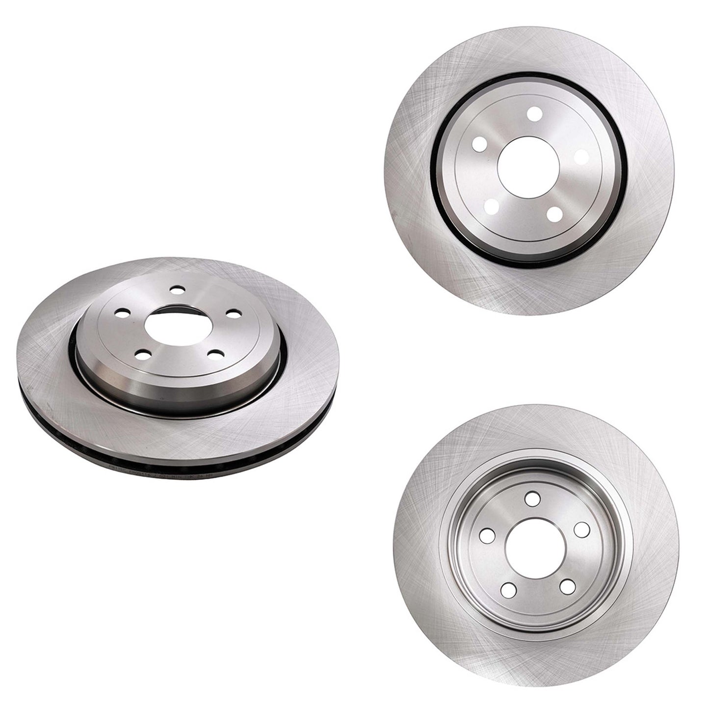 FR-05116 PAR DISCOS DE FRENO TRASEROS DODGE DURANGO CITADEL 6 CIL 3.6L 2013-2014