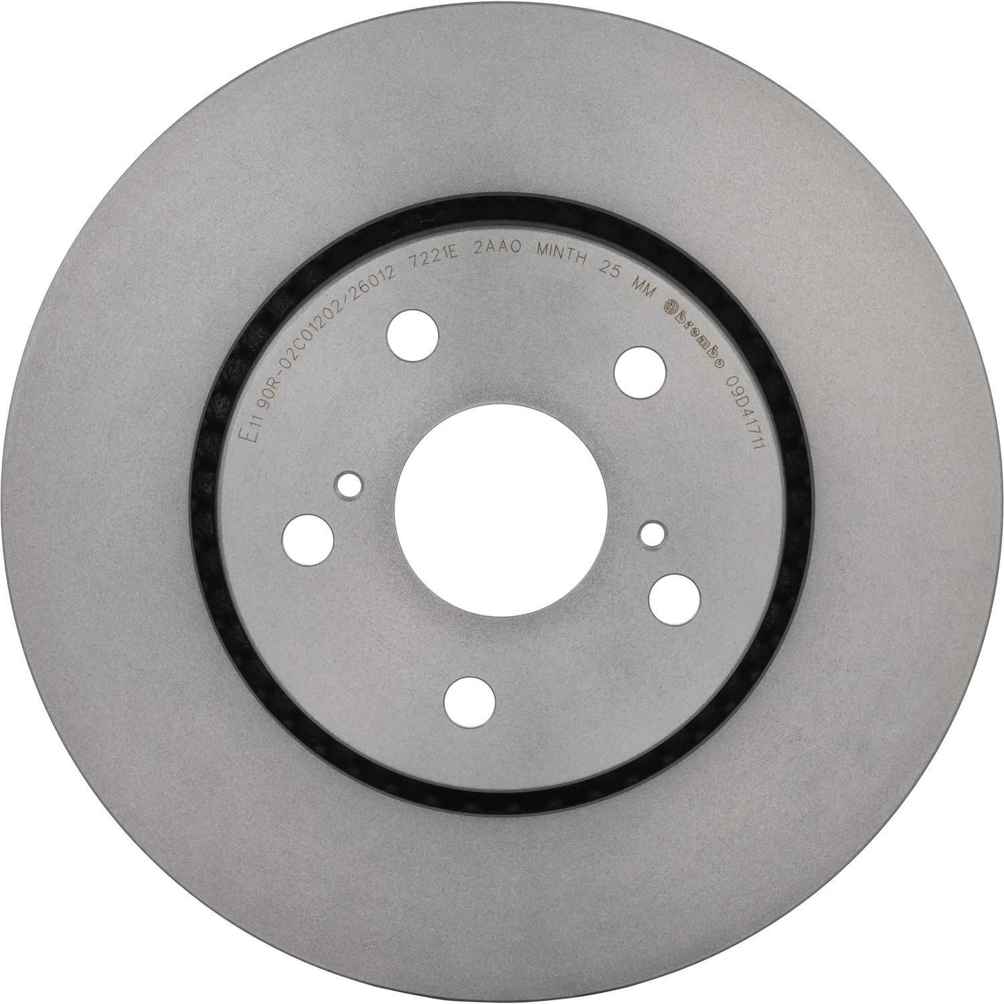 BRE-09.D417.11 - PAR DE DISCOS DE FRENO DELANTEROS PARA TOYOTA C-HR BASE 2020-2020