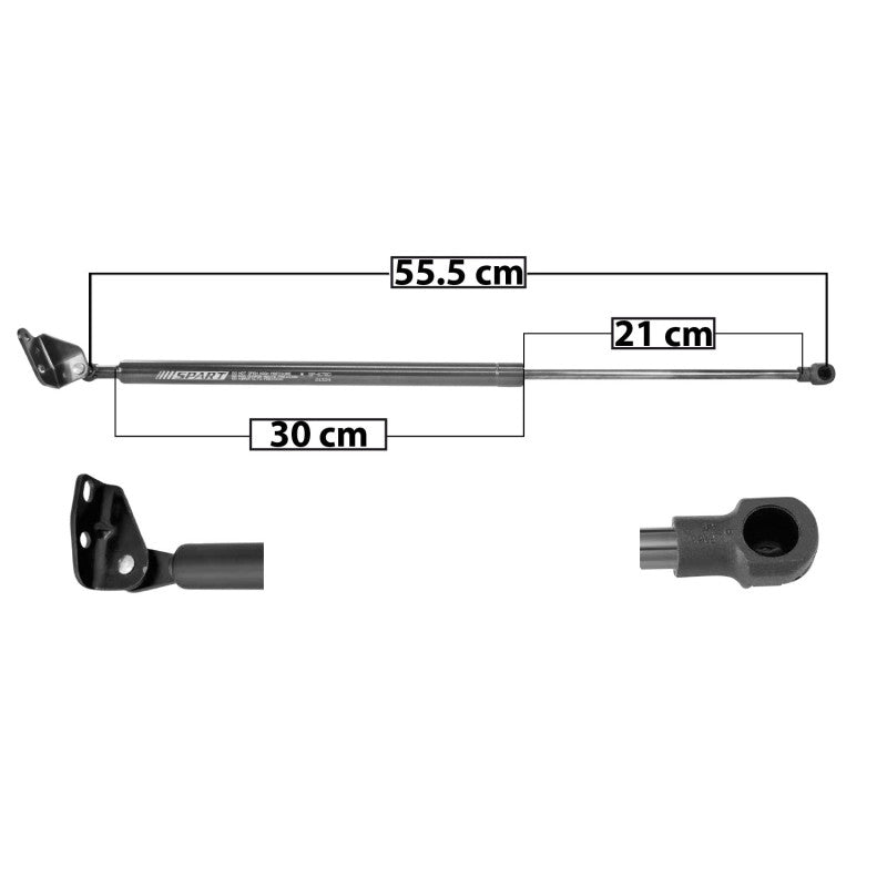MANJ-50962 - AMORTIGUADOR 5TA PUERTA PARA MAZDA 3 2010-2013 DERECHO