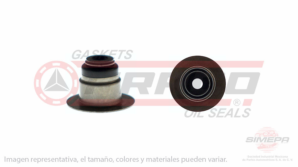 S-2445-V - (50 PIEZAS) SELLO DE VALVULA (RETEN) PARA FORD EDGE V6 3.5 L DOHC 24 V. DOHC 2007-2014