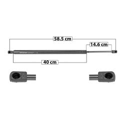 MANJ-51019 - AMORTIGUADOR 5TA PUERTA PARA CHEVROLET EQUINOX 2018-2021 DERECHA/IZQUIERDA