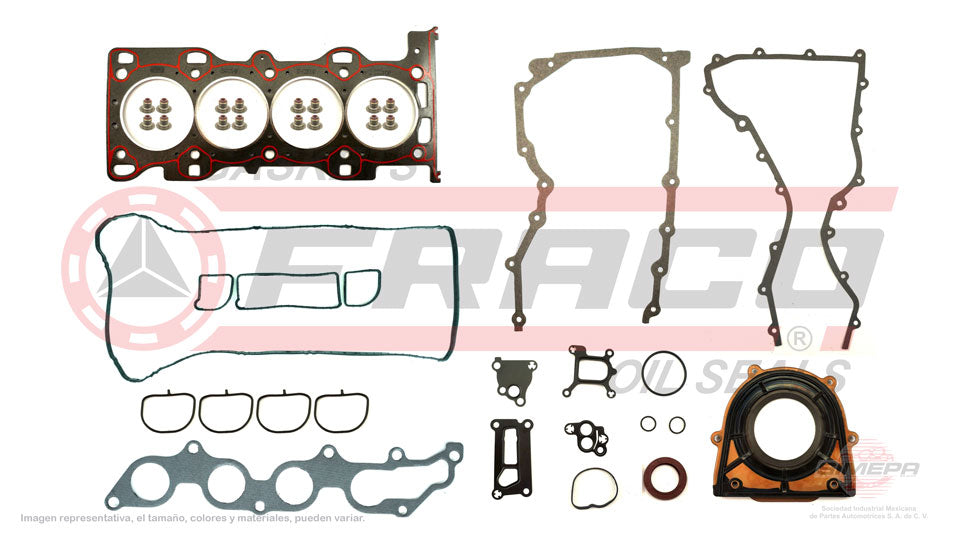 FSX-5340218 - JUEGO DE EMPAQUES PARA FORD ESCAPE L4 2.3 L 16 V. DOHC 2005-2008