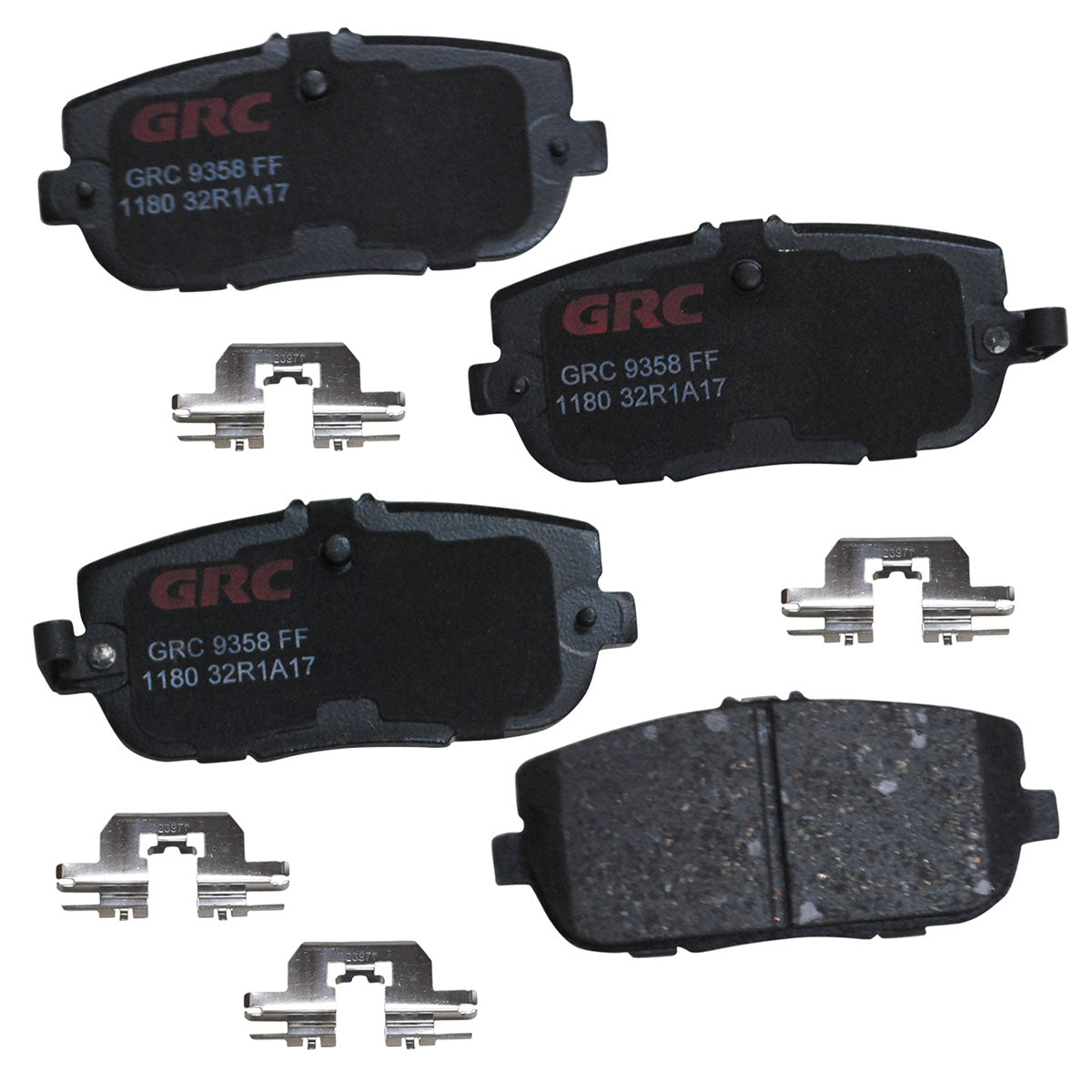 GCD1180 - BALATAS CERAMICAS TRASERAS PARA FIAT 124 SPIDER 2017-2020