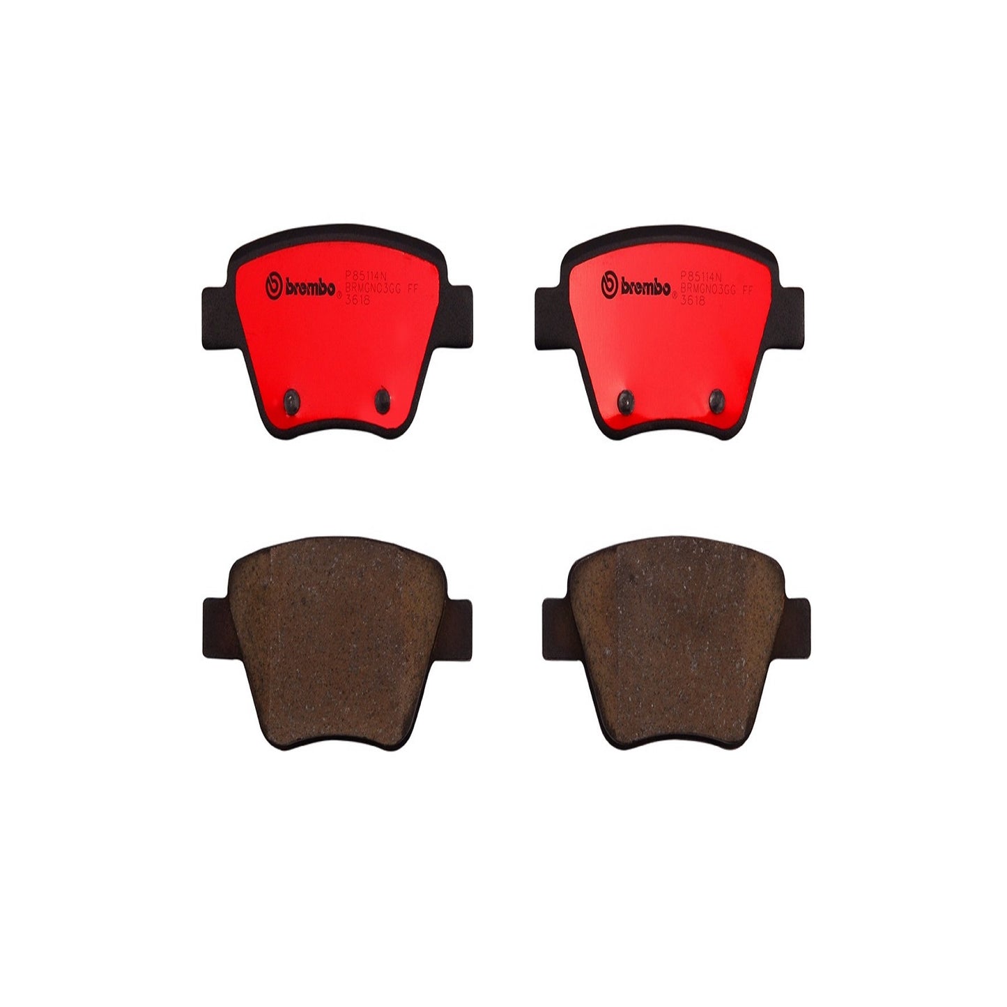 BRE-P85114N - BALATAS TRASERAS PARA AUDI A1 COOL 2011-2014
