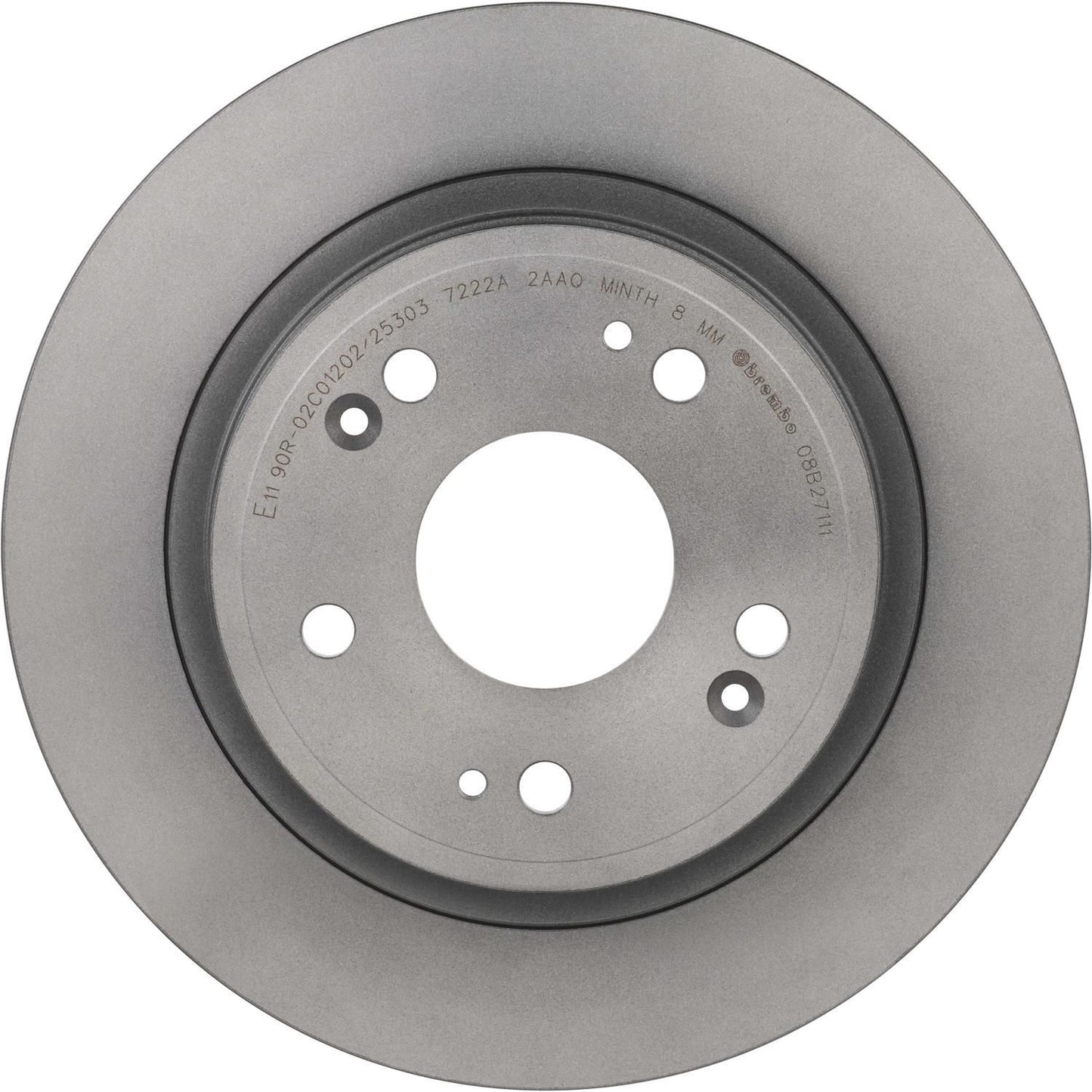 BRE-08.B271.11 - PAR DE DISCOS DE FRENO TRASEROS PARA HONDA ACCORD EX COUPE 2.4 4 2008-2012