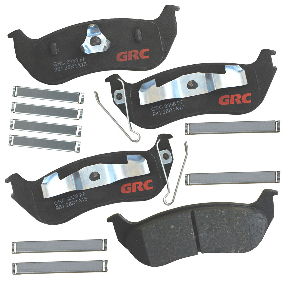 GCD981 - BALATAS CERAMICAS TRASERAS PARA JEEP LIBERTY 2.4L 2003-2005