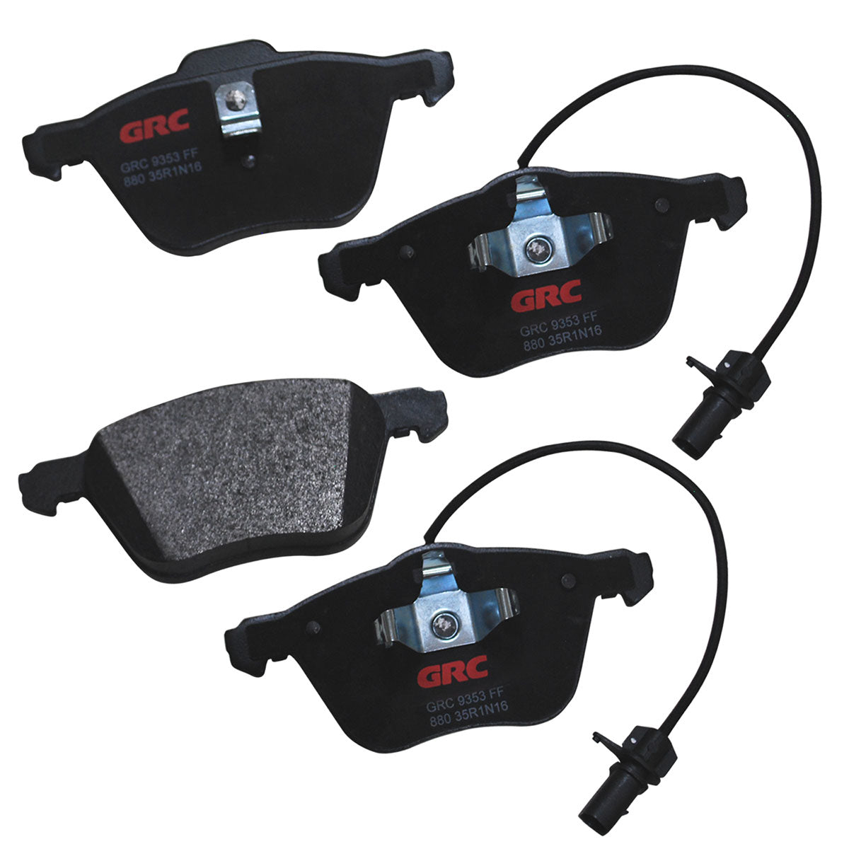 GMD880 - BALATAS SEMIMETALICAS DELANTERAS PARA SEAT ALHAMBRA 2002-2008