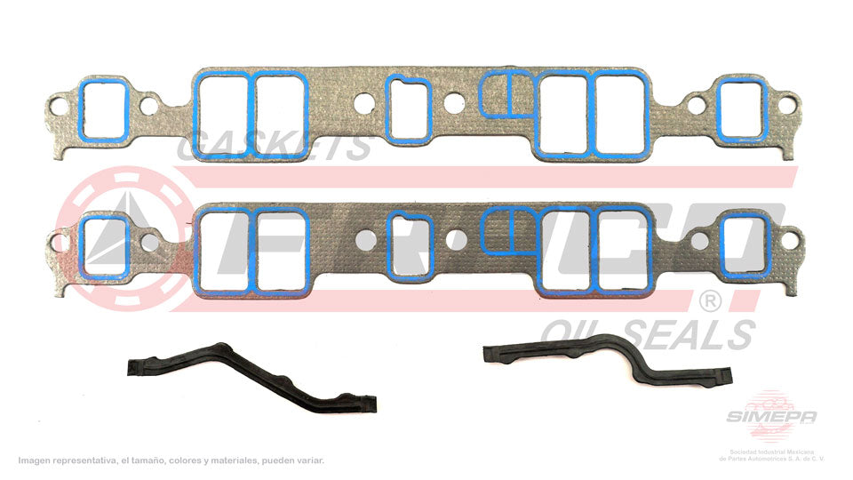 MIX-3082160 - EMPAQUE MULTIPLE DE ADMISION PARA AVANTI II V8 5.0 L 16 V. OHV 1981-1985