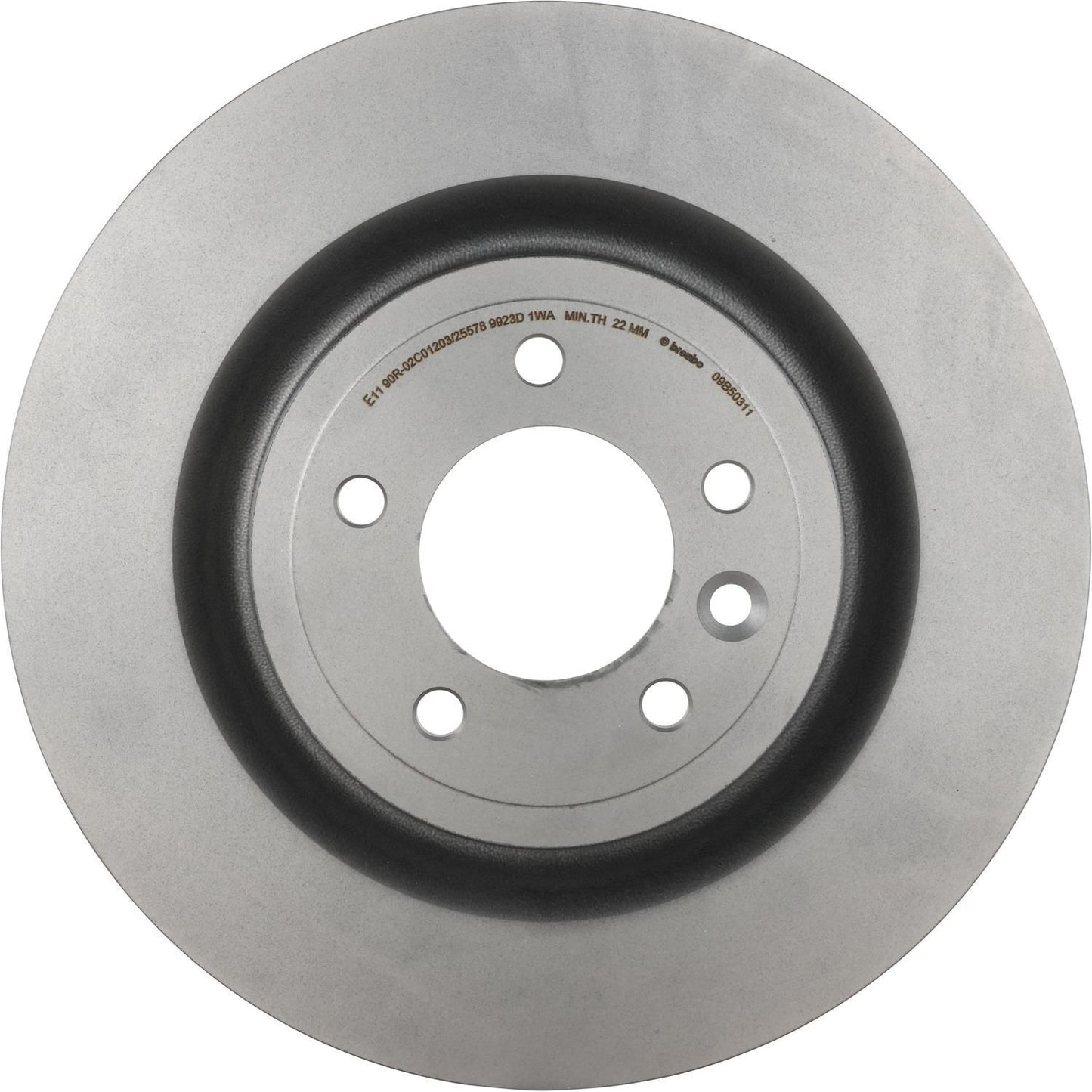 BRE-09.B503.11 - PAR DE DISCOS DE FRENO TRASEROS PARA LAND ROVER RANGE ROVER BASE 2016-2017
