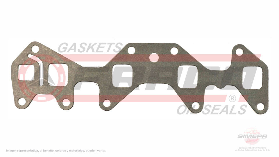 MIX-1640021 - EMPAQUE MULTIPLE DE ADMISION PARA CHEVROLET CHEVY L4 1.4 L 8 V. SOHC C14NZ 1994-2002