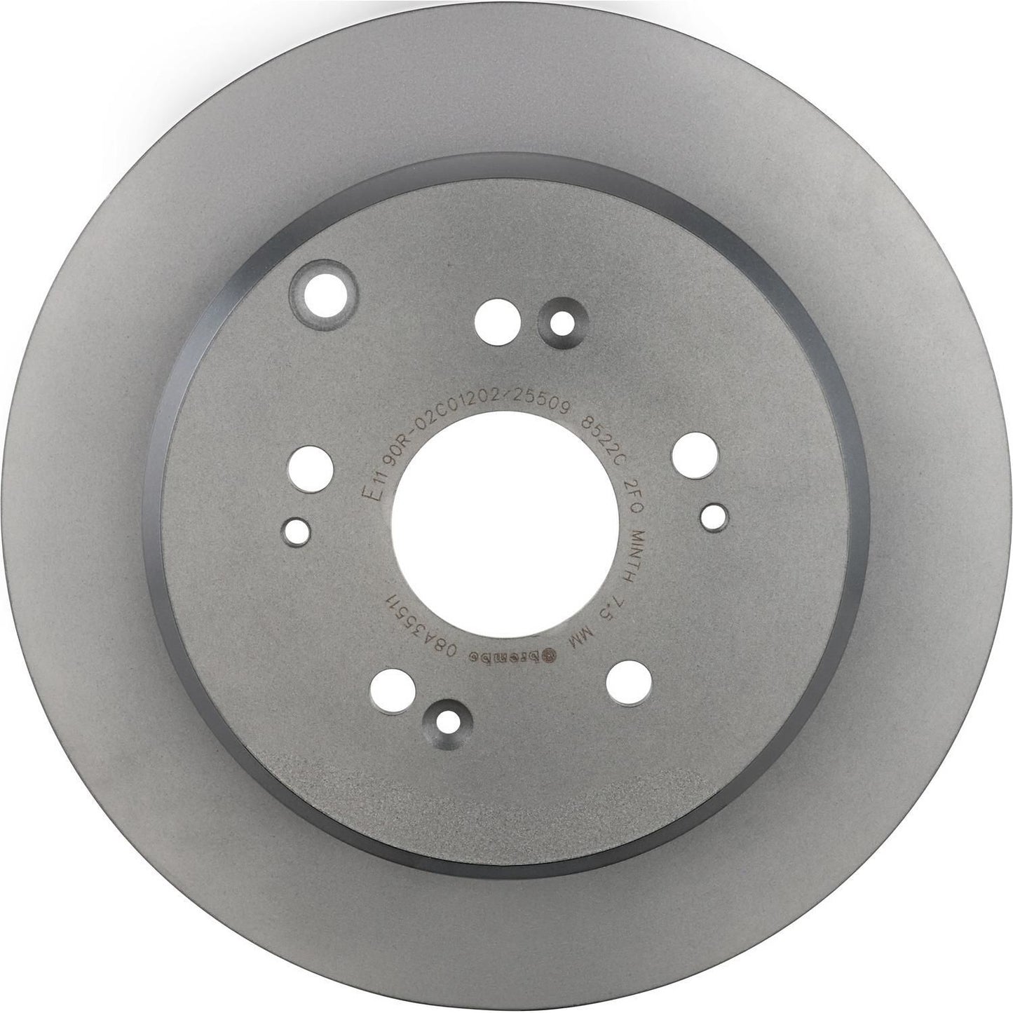 BRE-08.A355.11 - PAR DE DISCOS DE FRENO TRASEROS PARA ACURA RDX BASE 2007-2012