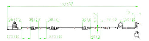 CSA-SDNKSEM500026 - SENSOR DE DESGASTE PARA LAND ROVER RANGE ROVER SPORT 8 4.4 2005-2005