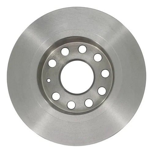 Par De Discos Traseros Solidos Para Seat Leon 1.4l 2008-2020