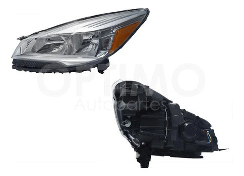 YOKO-FFNF0512 FARO IZQUIERDO PARA FORD ESCAPE 2013-2014 FONDO CROMADO IZQUIERDO/CONDUCTOR