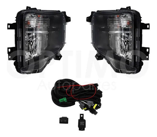 YOKO-FXNS1330 KIT FARO AUXILIAR PARA MITSUBISHI L200 2020-2024 CON FOCOS