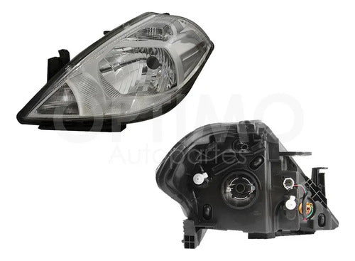 YOKO-FFNN1114 FARO IZQUIERDO PARA NISSAN TIIDA 2006-2017 FONDO CROMADO IZQUIERDO/CONDUCTOR