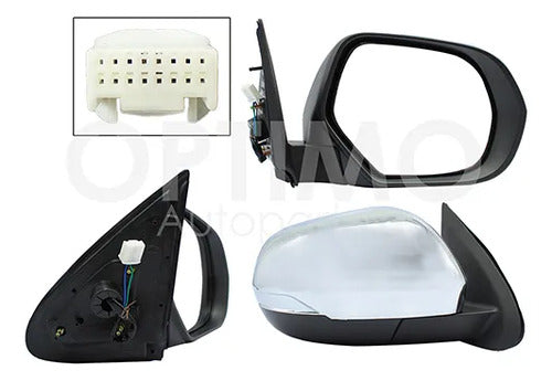 YOKO-AERS1311 ESPEJO DERECHO ELECTRICO PARA MITSUBISHI L200 2020-2024