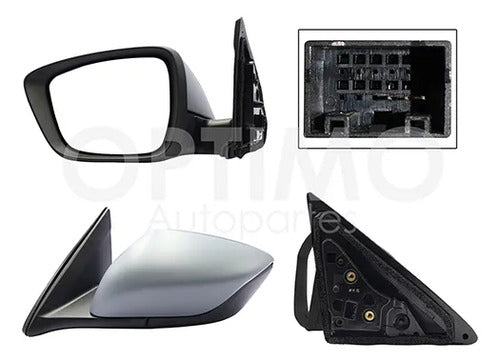 YOKO-AERC1904 ESPEJO IZQUIERDO ELECTRICO PARA CHEVROLET TRACKER 2021-2025