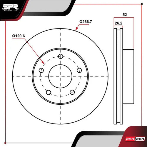 Par De Discos Chevrolet Blazer 1995-1998 V6 4.3l Delanteros
