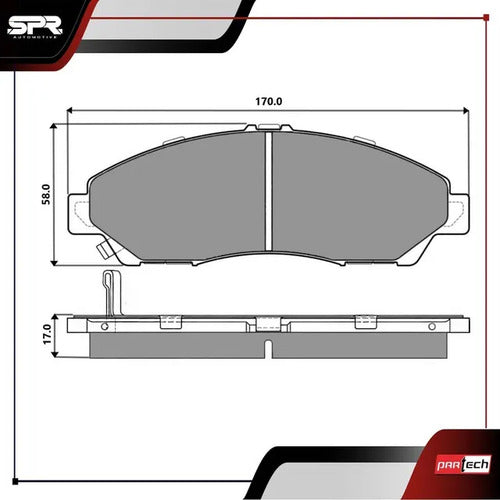 Balatas Ceramicas Honda Pilot 2009-2022 V6 3.5l Delanteras