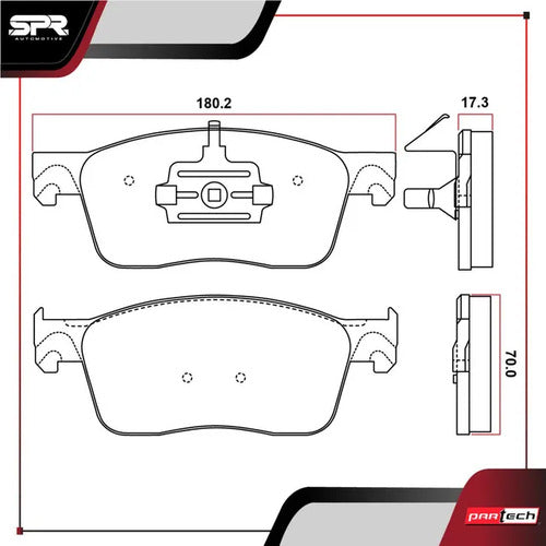 Balatas Para Peugeot Expert 2018-2023 L4 2.0l Delanteras