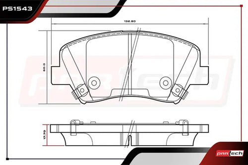 Balatas Para Para Hyundai Elantra 2011-2014 L4 1.8l