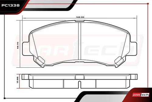 Balatas Ceramicas Nissan Rogue 2008-2013 L4 2.5l Delanteras